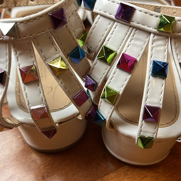 White Studded Sandal! - Picture 4 of 7